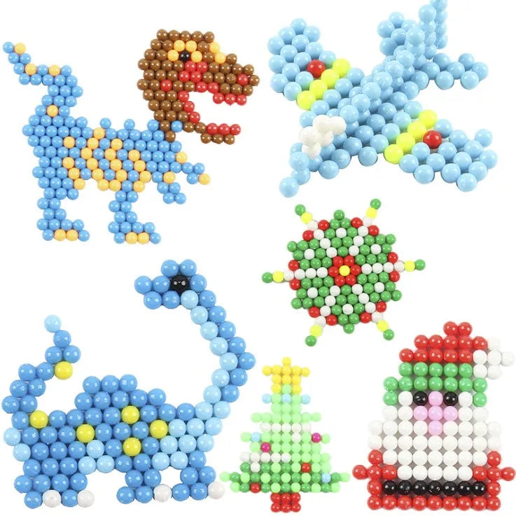 500Pcs/Set 30 Colors 5mm Water Beads Spray Perler Magic beads Educational perlen Puzzles Accessories for Children Toys