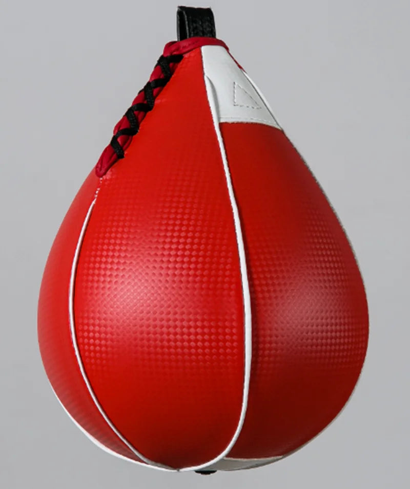 Boxing Speed Ball with Inflator Gourd Hook Pear Double End Boxing Ball for Muay Thai Boxing Punching Sandbag Punching Bag