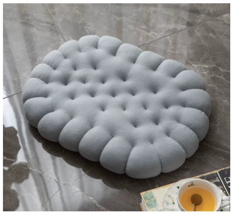 New Office Bench Seat Cushion Student's Chair Cushion Oval Biscuit Floor Seat Cushion Cushion