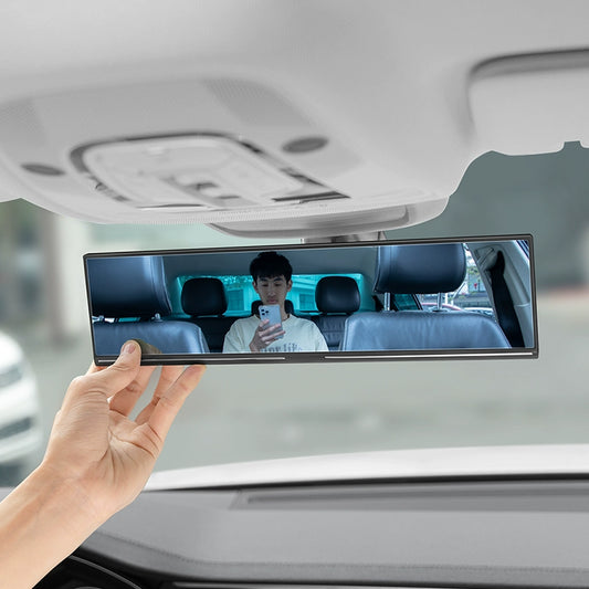 Car Rearview Mirror Neutral Car Reversing Blind Spot Assist Large View Reflector Restoration Flat Anti-Glare Mirror