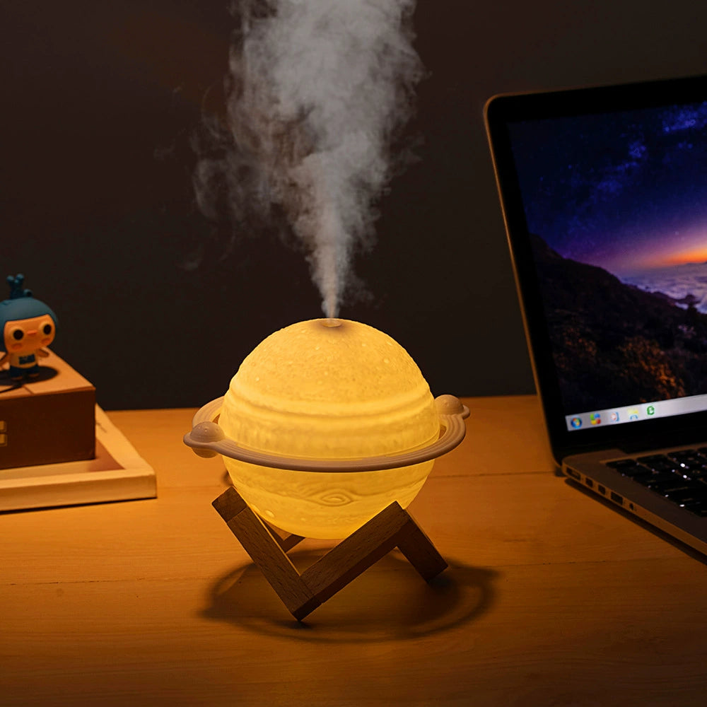 Cross-Border Jupiter Humidifier Home Office Large-Capacity Desktop Humidifier USB Ambience Light Air Humidifier