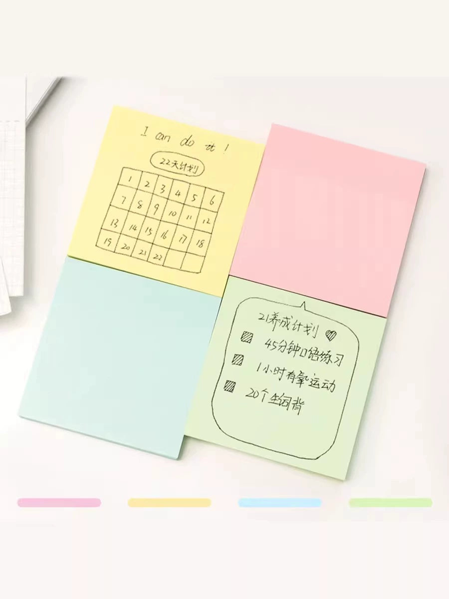 Note Sticker Small Strip Cute Cartoon Teenage Girl Announcement Stickers Paper