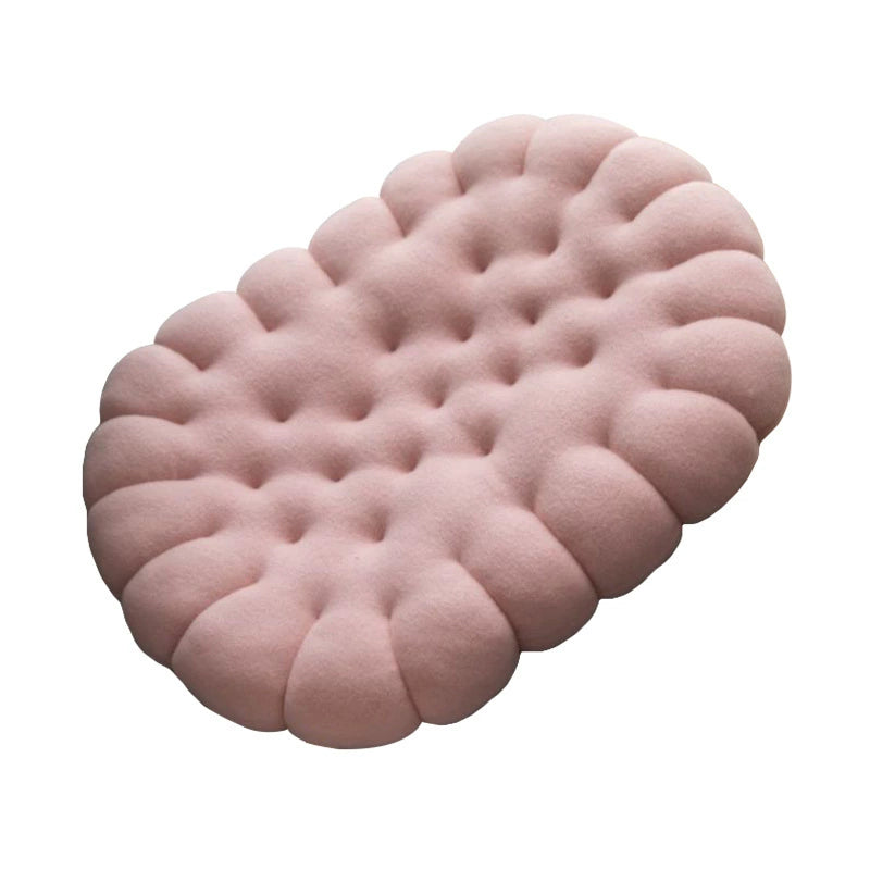 New Office Bench Seat Cushion Student's Chair Cushion Oval Biscuit Floor Seat Cushion Cushion