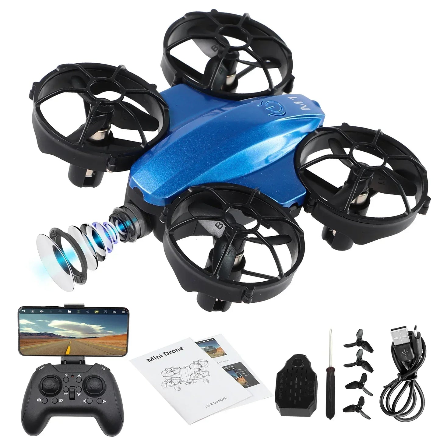 C186 Pro B105 RC Helicopter 2.4G 6G System 4CH Remote Control 6-Axis Sentry Drone RC Quadcopter Helicopter Toy Gift for Boy