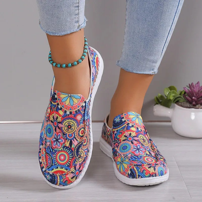 New Women's Shoes Basic Women's Flat Shoes Trend Casual Flat Shoes Round Toe Wedge Heels Women's Single Shoes 2023