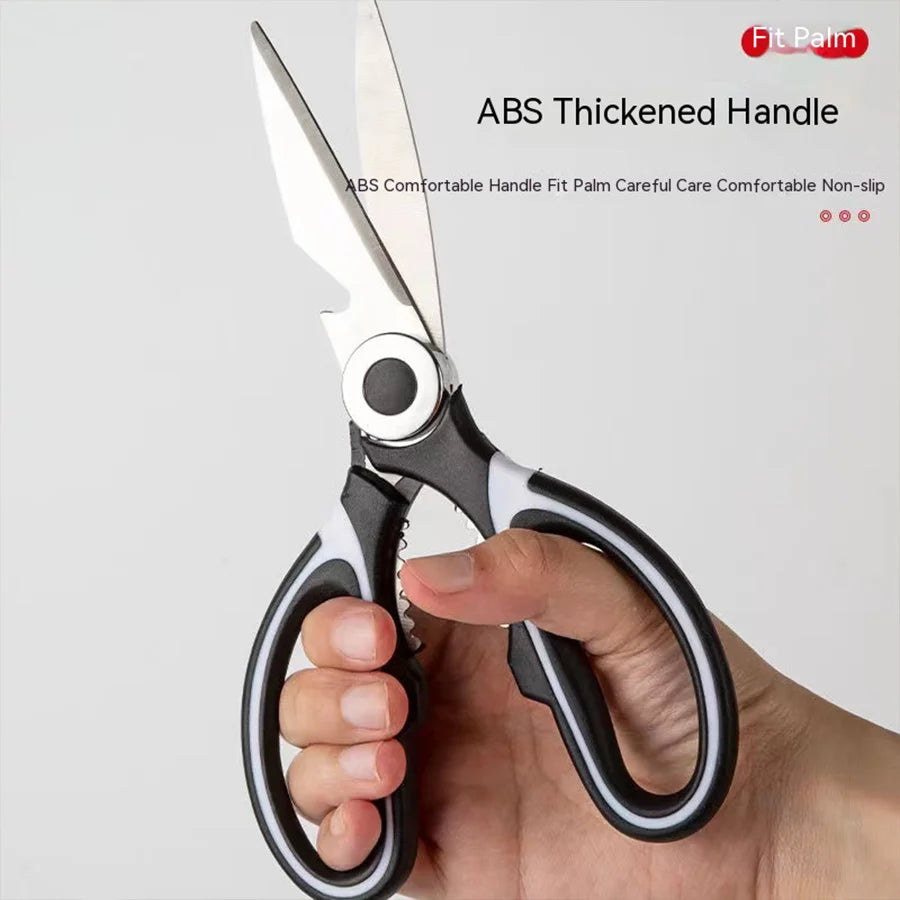 Heavy Duty Kitchen Scissors - Dishwasher Safe Meat, Poultry, and General Purpose Scissors - Stainless Steel Utility Scissors