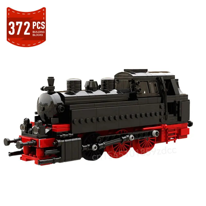 Moc High-Tech City Train Railways Building Blocks Set Retro Steam Train Carriage Bricks Constructor DIY Toys Birthday xmas Gifts