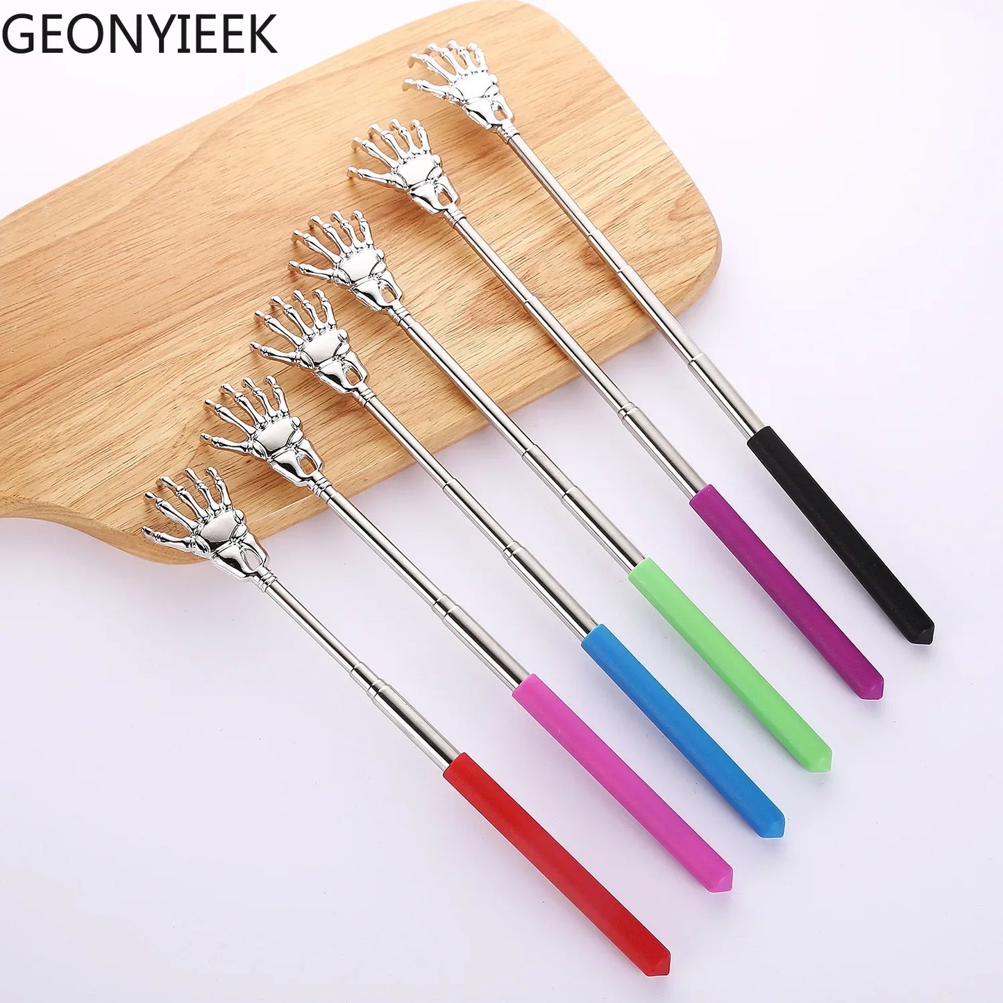 Telescopic Scratching Backscratcher Extendable Massage Claw For Back Scraper Massage Relax Back Scratcher Relieve Anti-itch Tool