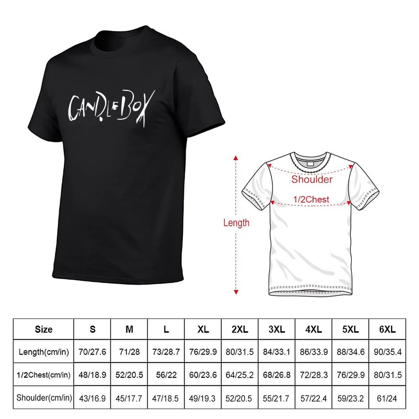 Candlebox Rock Band T-Shirt cute clothes for a boy shirts graphic tees blacks Men's t shirts