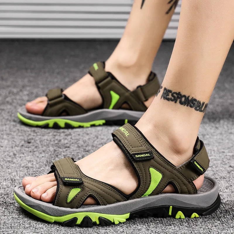 Shoes Men's Sandals Summer  Outdoor Classics Walking Men Sandals Big Size 46 Gladiator Sandalias New Platform Water Footwear