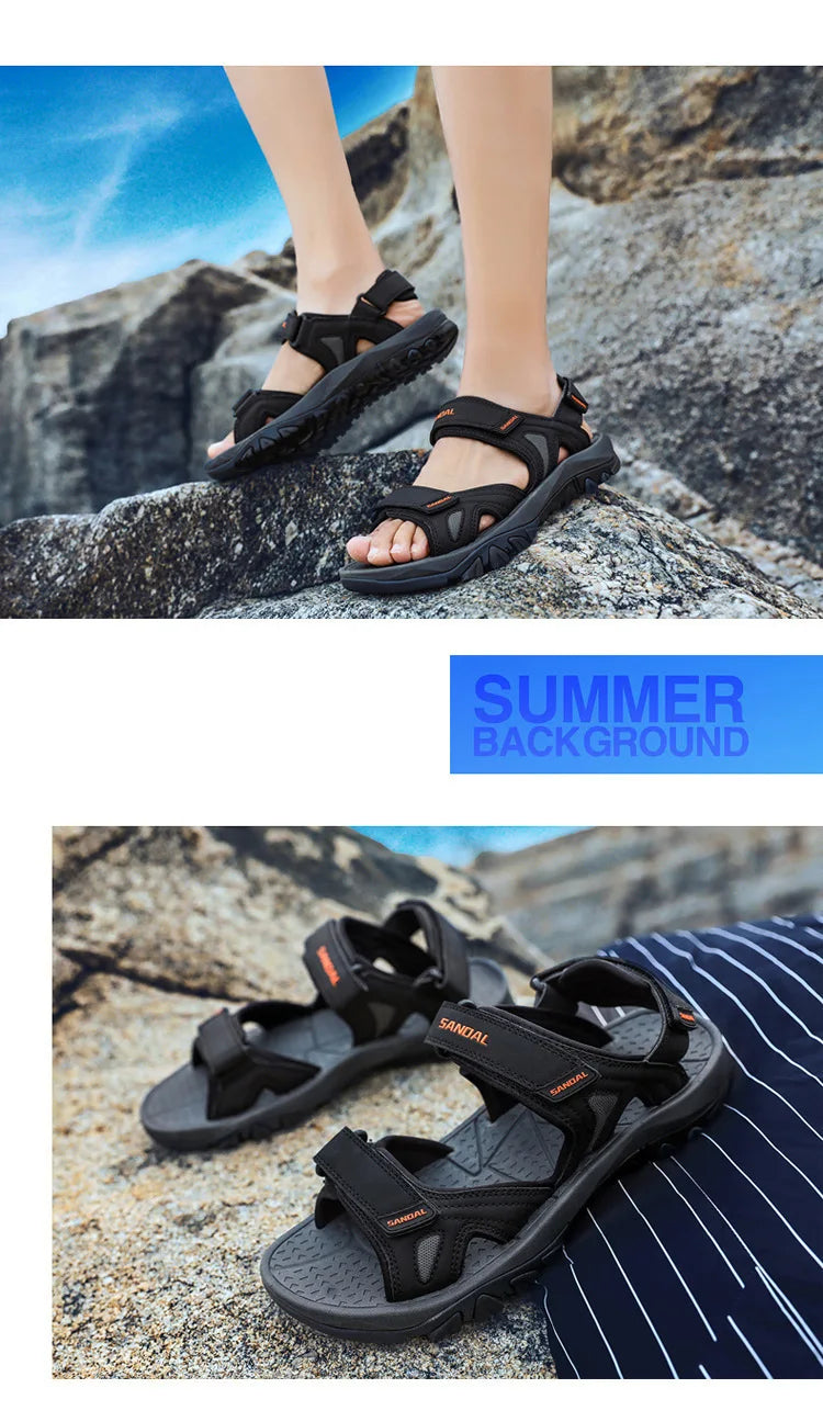 Shoes Men's Sandals Summer  Outdoor Classics Walking Men Sandals Big Size 46 Gladiator Sandalias New Platform Water Footwear