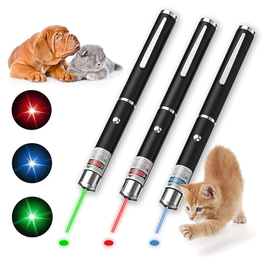 Laser Pointer 4mw High Pointer Laser Meter Pet Cat Toy Light Sight Cat Toy Torch Office Lnteractive Laser Pen