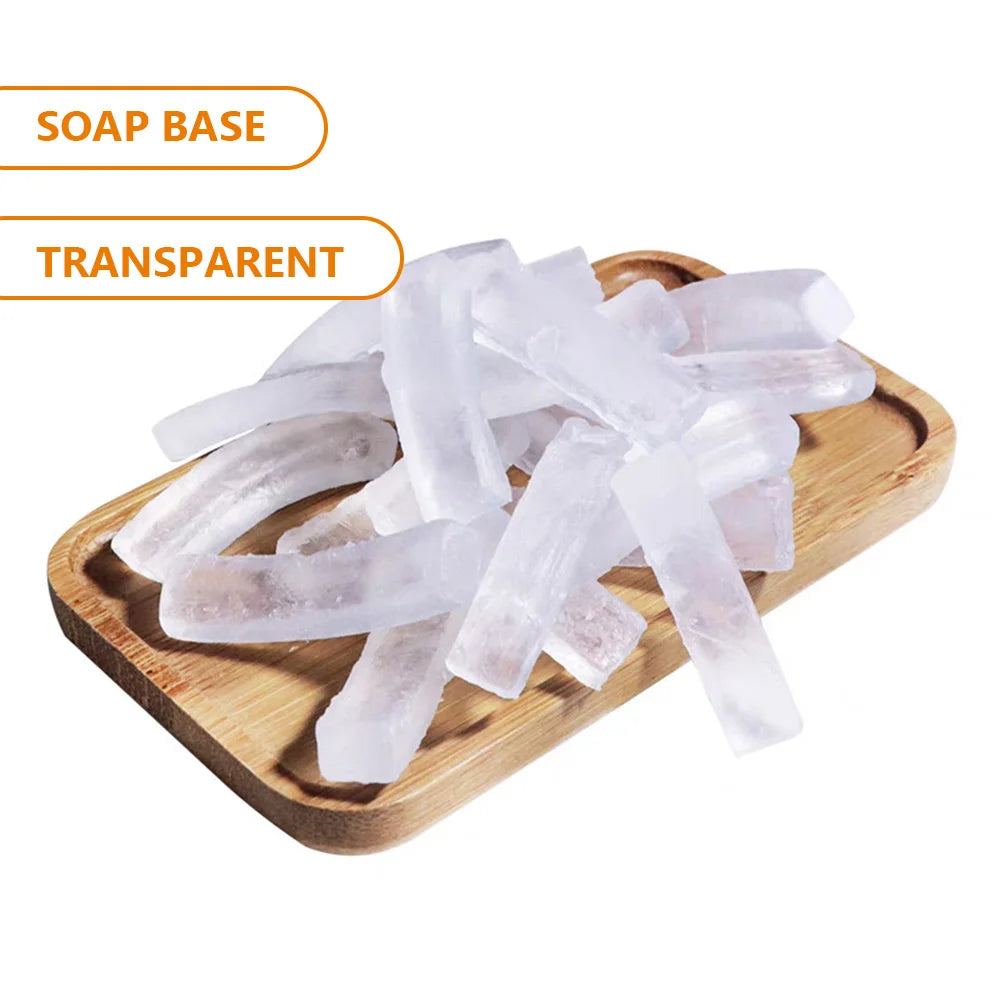 Bag Clear Glycerin Soap Base Organic Soap Making 250G Diy Handmade Vegan Soap Melt Pour Soap Base Foaming Bath Butter