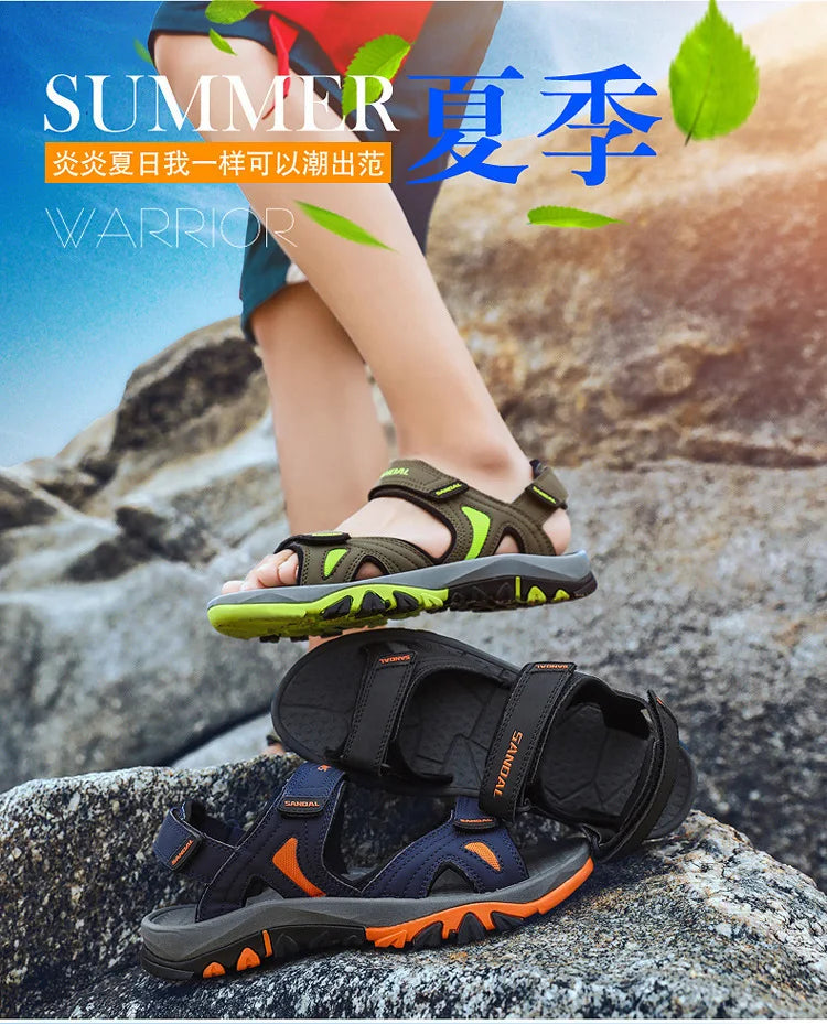 Shoes Men's Sandals Summer  Outdoor Classics Walking Men Sandals Big Size 46 Gladiator Sandalias New Platform Water Footwear