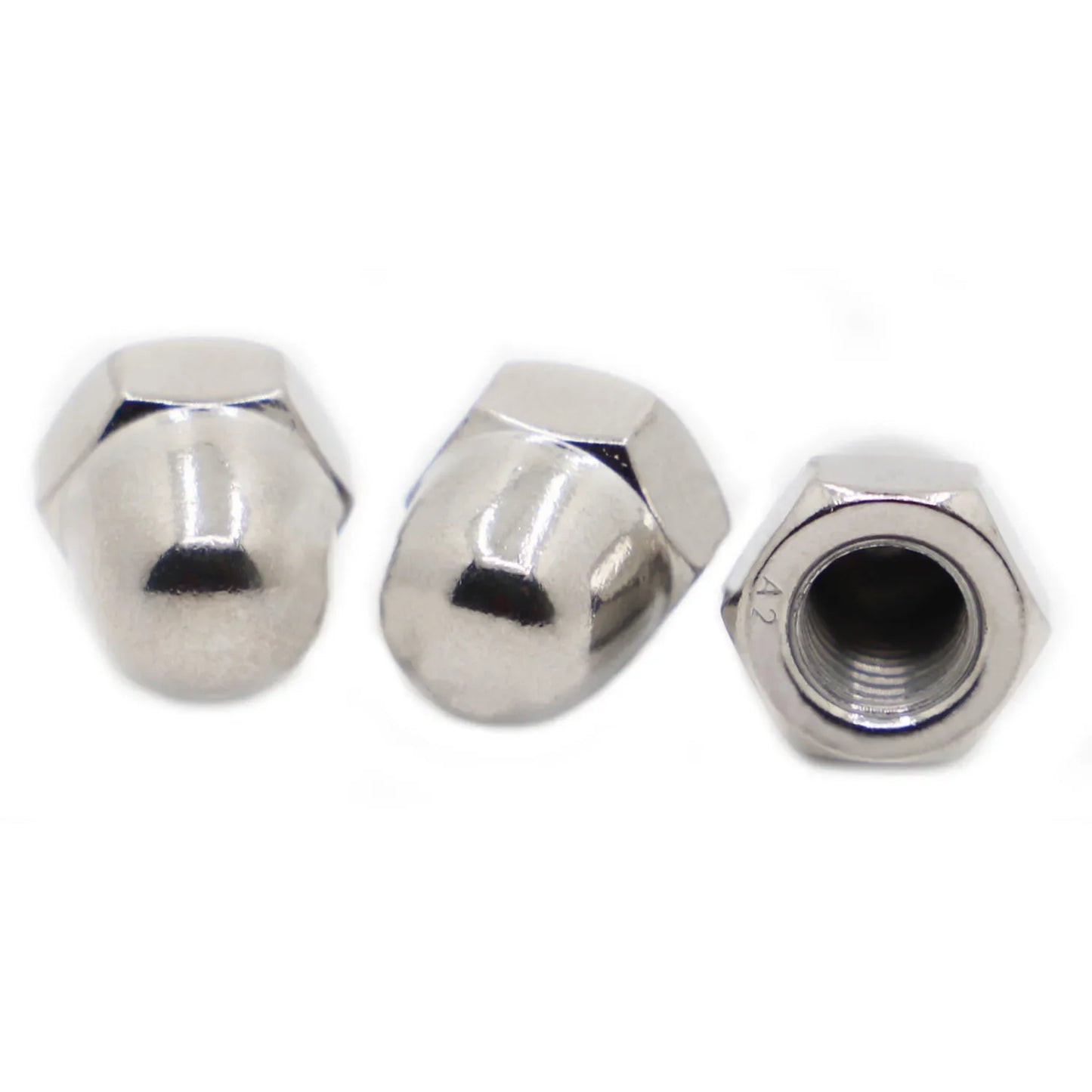 DIN1587 304 Stainless Steel Hex Cap Nut Domed Nuts For Decrotive M3 M4 M5 M6 M8 M10 M12 M14 M16