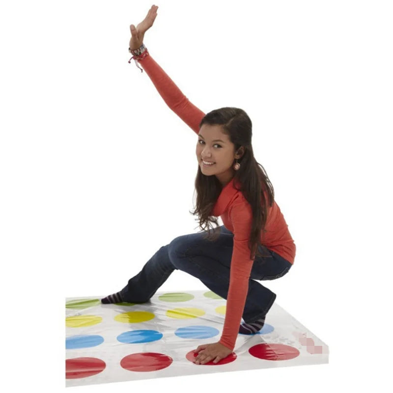 Parent Child Interactive Game Body Balance Blanket Classic Twister Party Children's Body Twisting Music Educational Sports Toys