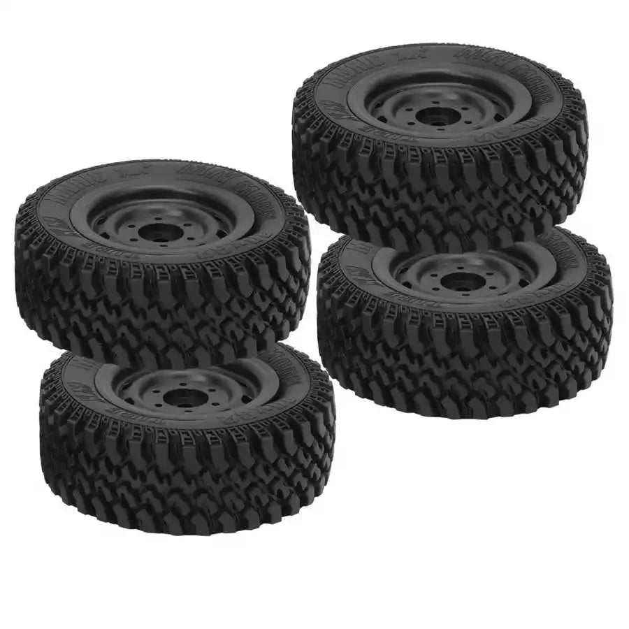 For MN86 Intact 80MM RC Tire RC Rubber Tire Professional Plastic Rubber Tire RC Accessory Upgrade Parts Fit