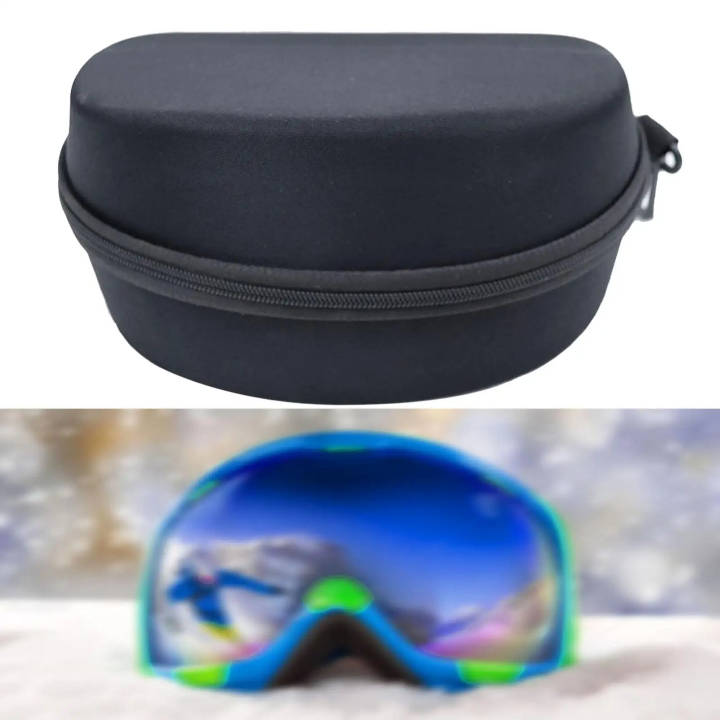 Ski Goggles Case Box Snow Eyewear Accessory Carrying Case Storage Holder Hard Sports Glasses Case Snow Goggles Hard Case