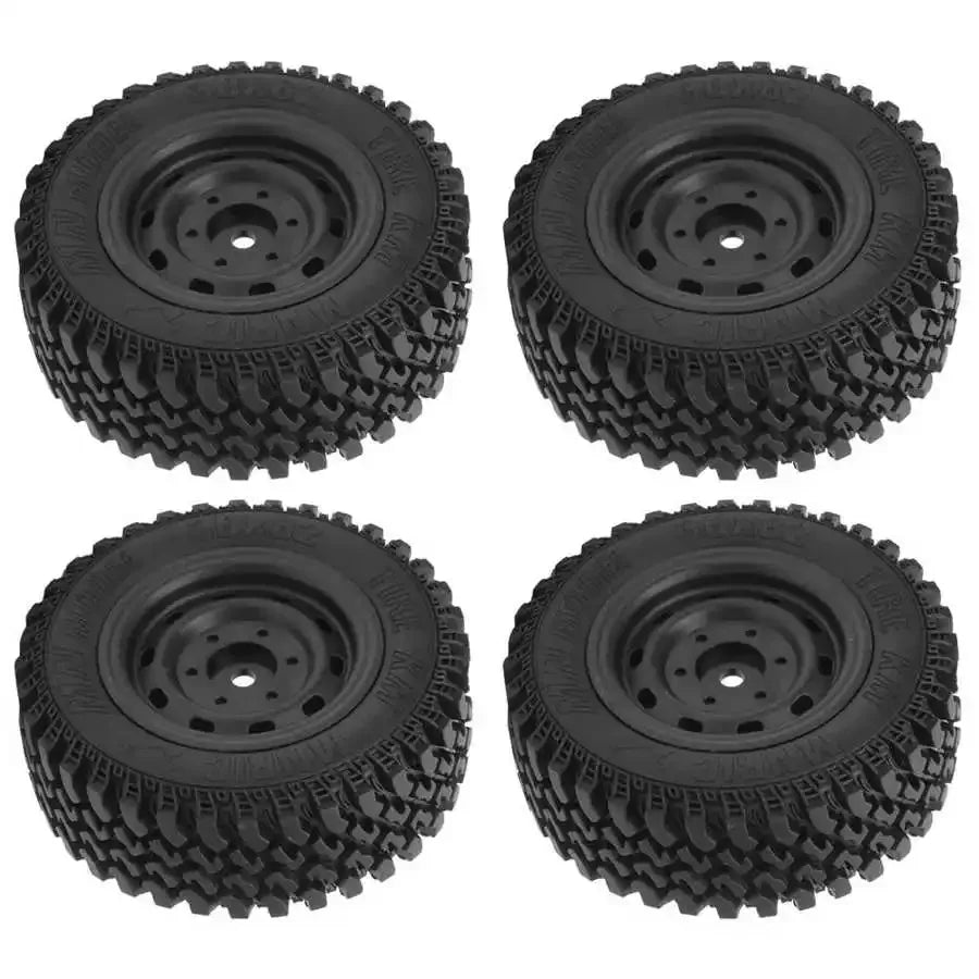 For MN86 Intact 80MM RC Tire RC Rubber Tire Professional Plastic Rubber Tire RC Accessory Upgrade Parts Fit