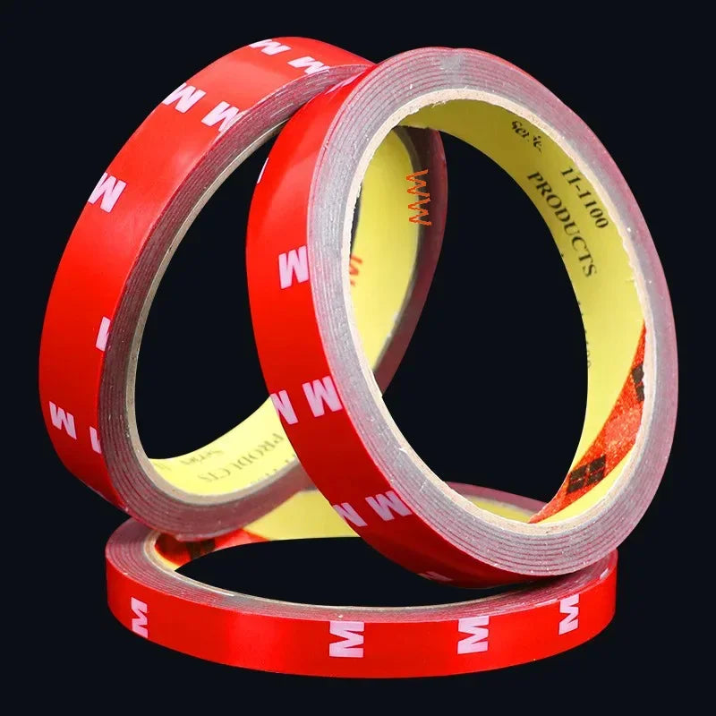 3m Long Strong Permanent Double Sided Tape Acrylic Foam Adhesive For Car Home Indoor Outdoor Decor Waterproof High Temperature