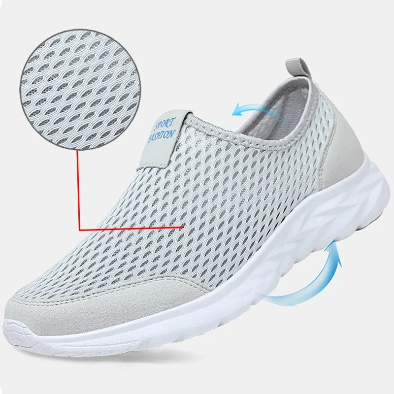 Men Shoes Causal Breathable Walking Sneakers for Men Outdoor Tenis Lightweight Sports Shoe Plus Size Fashion Man Summer Sneakers