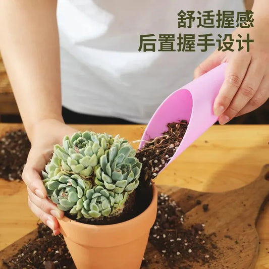 Garden Tools, Plastic Succulent Cups, Buckets, Shovels, Colorful Micro Landscapes, Soil Shovels, Green Plants, Potted Planting