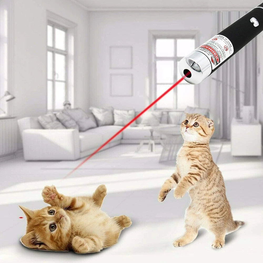 Laser Pointer 4mw High Pointer Laser Meter Pet Cat Toy Light Sight Cat Toy Torch Office Lnteractive Laser Pen