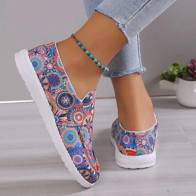 New Women's Shoes Basic Women's Flat Shoes Trend Casual Flat Shoes Round Toe Wedge Heels Women's Single Shoes 2023