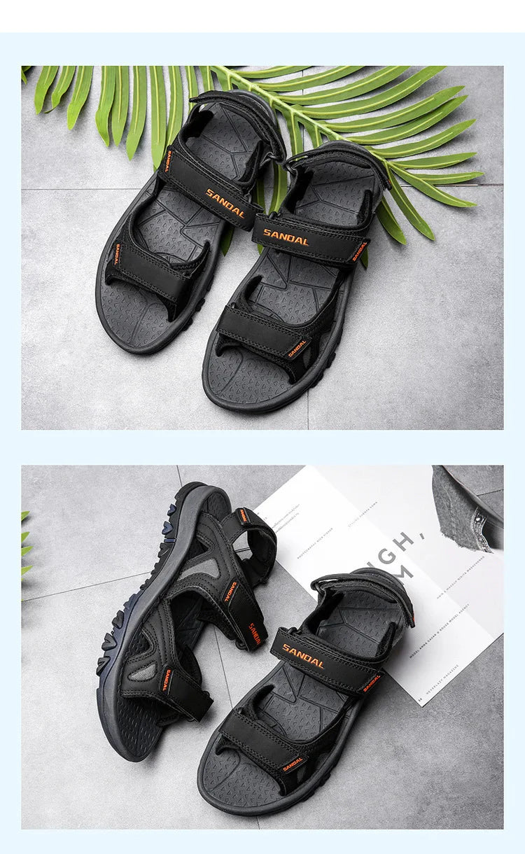 Shoes Men's Sandals Summer  Outdoor Classics Walking Men Sandals Big Size 46 Gladiator Sandalias New Platform Water Footwear