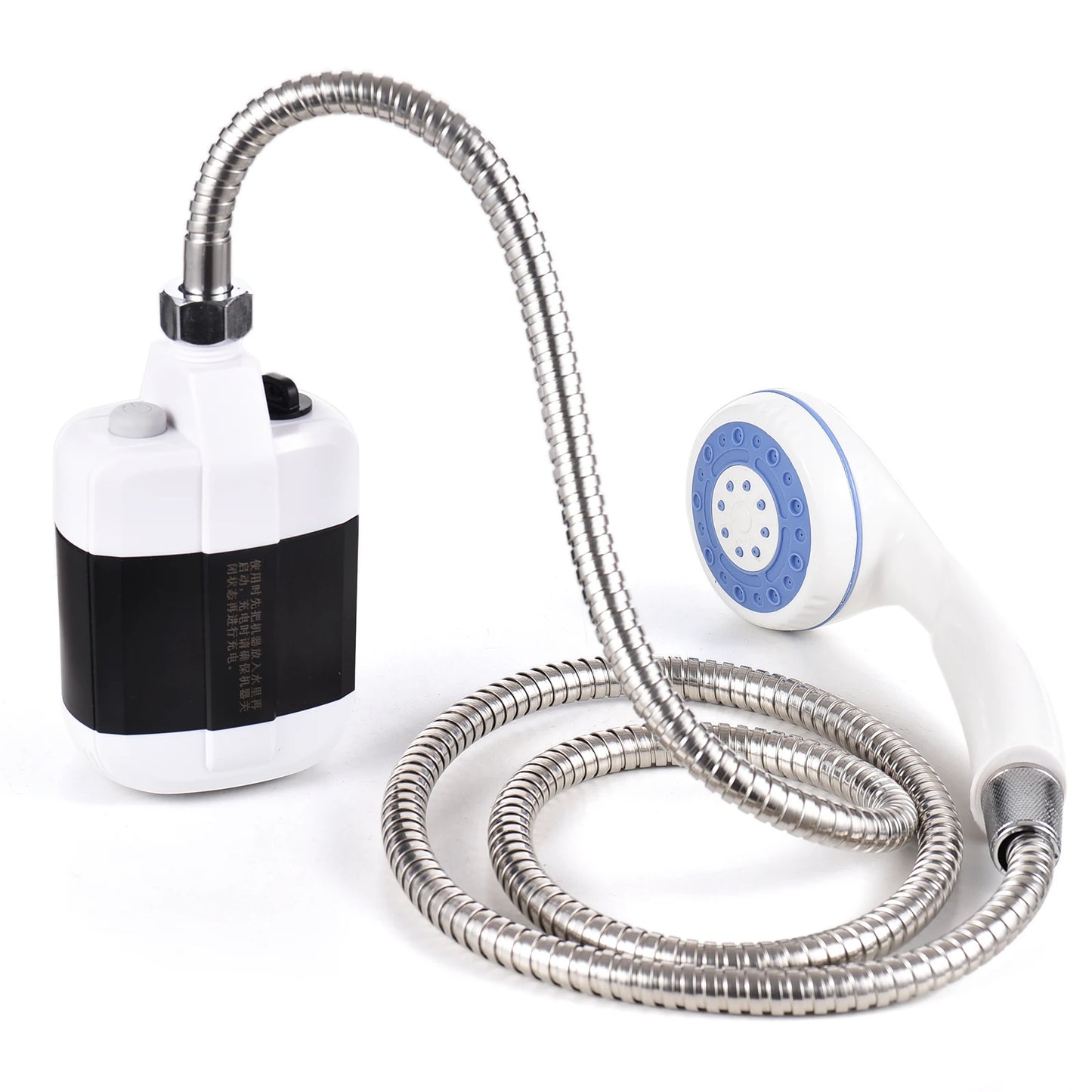 Portable Camping Shower Outdoor USB Rechargeable Electric Shower Pump for Camping Car Washing Gardening Pet Cleaning Traveling