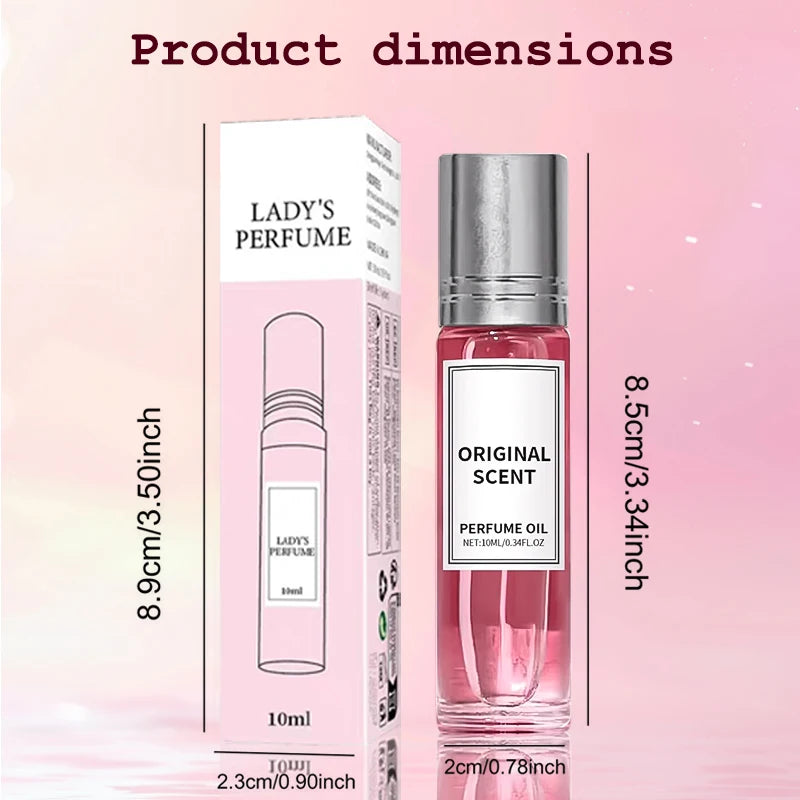 10ml Original Female Venom Pheromone Long Lasting Ball Bearing Portable Perfume Enhances Fresh Fragrance Charm Cologne