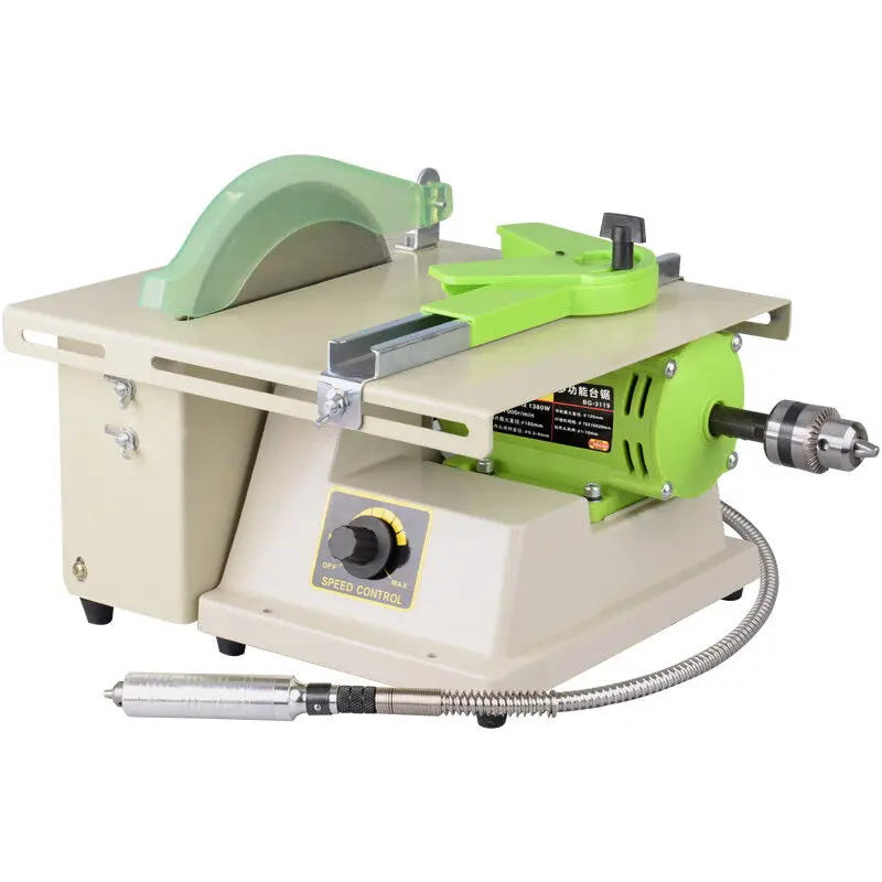 220V 1380W Multifunction Jewelry Rock Polishing Buffer Machine Jewelry Grinder Mill Polishing Machine Jewelry Table Bench Lathe