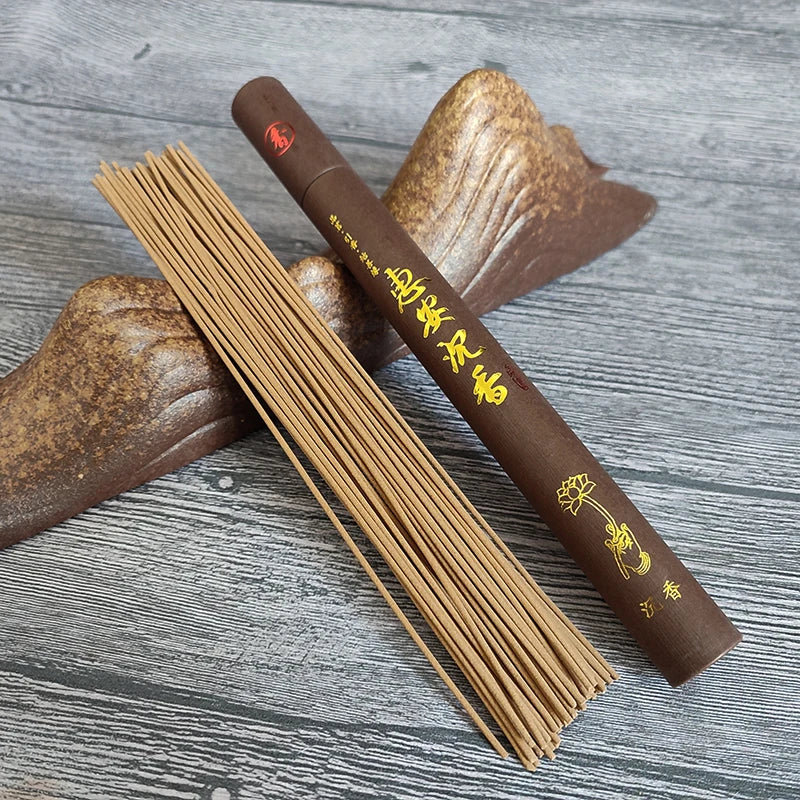 Y 40Pcs Natural Sandalwood Incense Sticks Home Incense Stick Aroma Blessing Ceremony Pray Buddha Incense Lavender Green Tea Rose