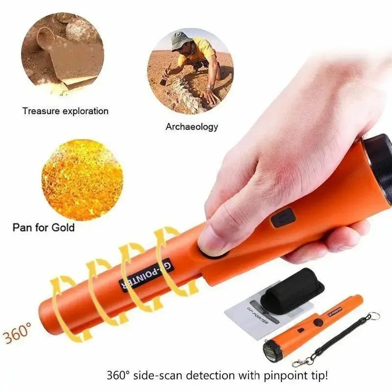 Positioning Rod Handheld Underground Metal Detector GP Pointer Handheld Waterproof High Sensitivity Security Detector