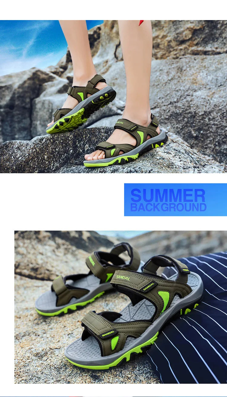 Shoes Men's Sandals Summer  Outdoor Classics Walking Men Sandals Big Size 46 Gladiator Sandalias New Platform Water Footwear