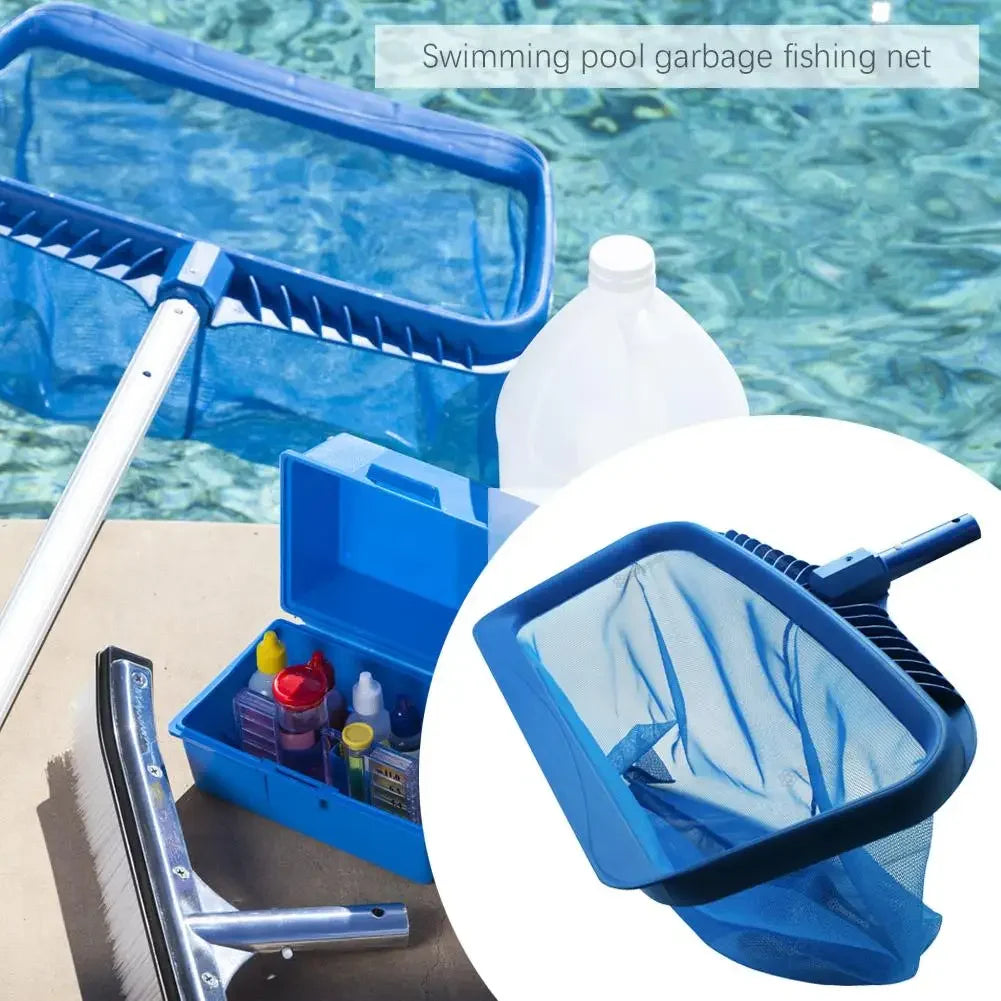 Swimming Cleaning Net with Handle Outdoor Pool Cleaning Net Retractable Portable Multi-function Eco-friendly Professional Tools