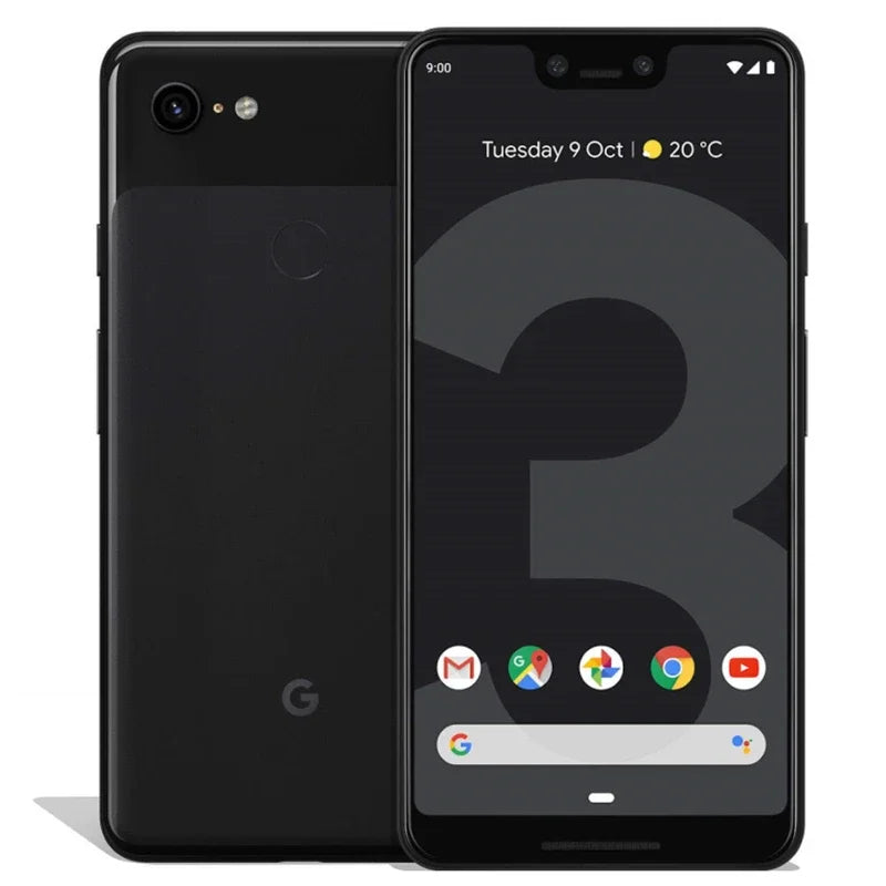 Google Pixel 3 XL Smartphone 6.3" Qualcomm 845 Dual Front Camera 4GB RAM 64GB/128GB ROM Mobile Unlocked Original Cell Phone WiFi