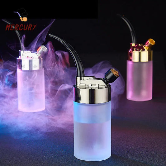 MERCURY Acrylic Water Pipe for Smoking Grass Dual Use Hookah Filter Holder Complete Kit Cachimbas Shisha Pipes Accessories