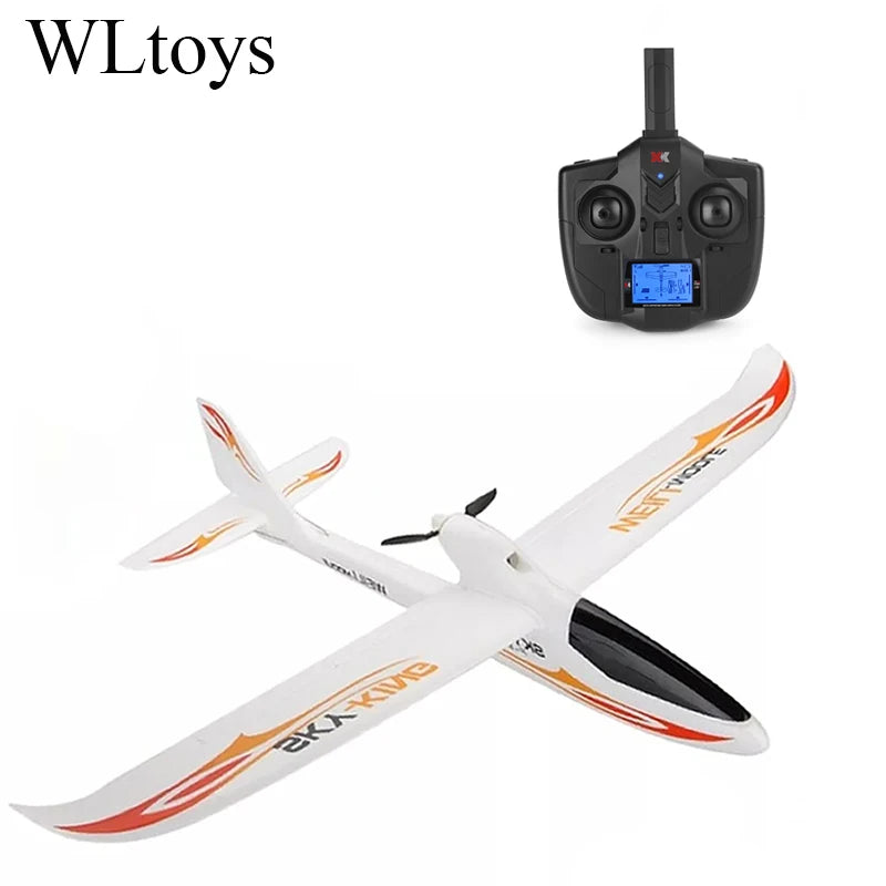 WLtoys F959s RC Airplane 3CH 2.4G  Six-axis Gyroscope 200 Meters Flying Distance Fixed Wing Remote Control Aircraft Toy Gift