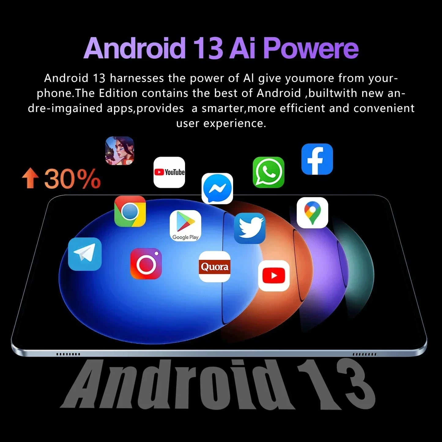 Global Version NEW Original Pad 6S Pro Tablet 11inch HD 4K Android 14 Snapdragon 888 16GB+1T 12000mAh 5G Dual SIM Bluetooth Tab