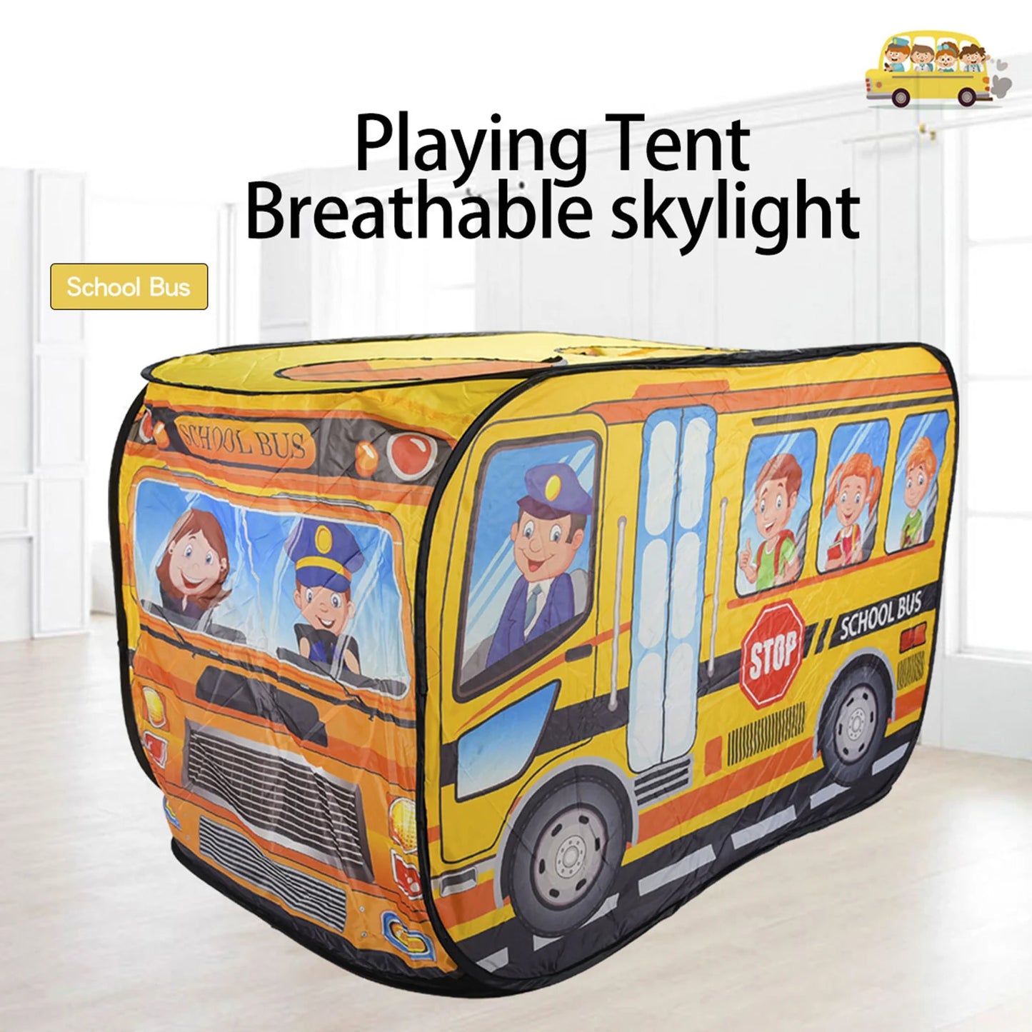 Children'S Tents, School Buses, Indoor Playhouse, Princess Girls, Toy Boys, Game House, Small House, Baby Ball Pool