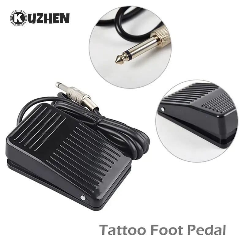 Tattoo Machine Power Supply Pedal Control Tattoo Foot Pedal Switch With Clip Cord High Sensitive Tattoo Accessories