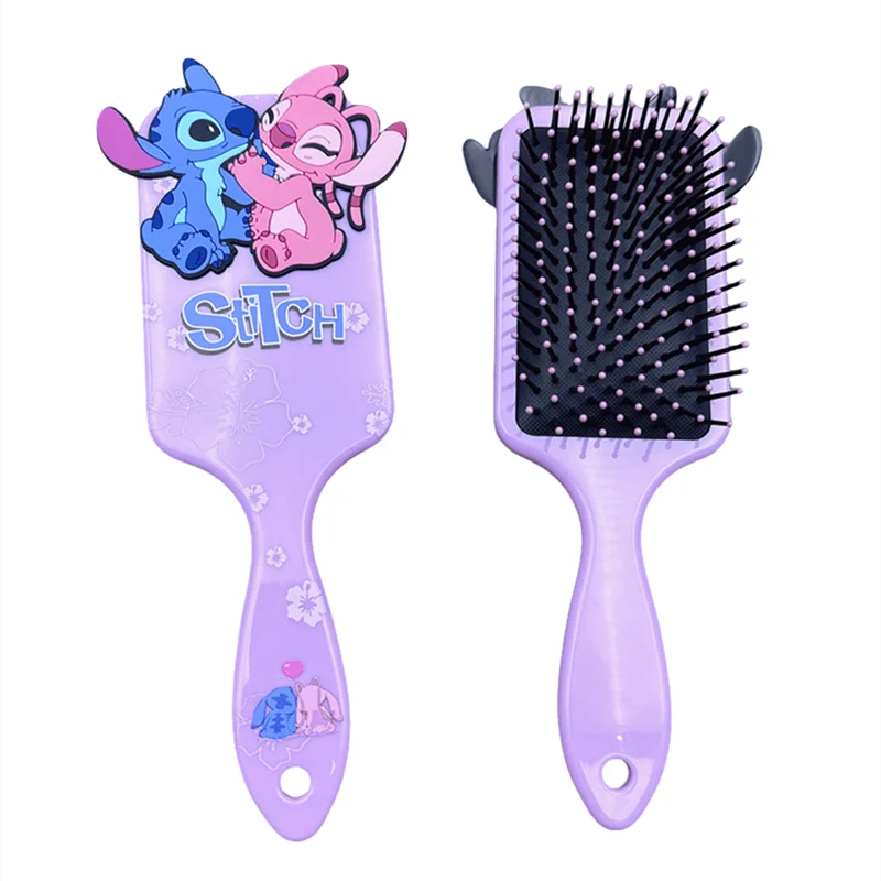 Cute Lilo&Stitch Air Cushion Comb Kawaii Cartoon UNISEX Home Furnishings Air Bag Massage Fashion Hairdressing Comb Holiday Gifts