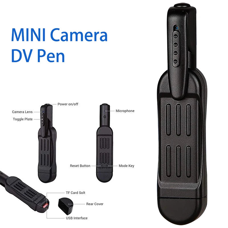 Full HD 1080P Secret Camera Security Camcorder Night Vision Micro cam Motion Detection Video Voice Recorder/32G Card