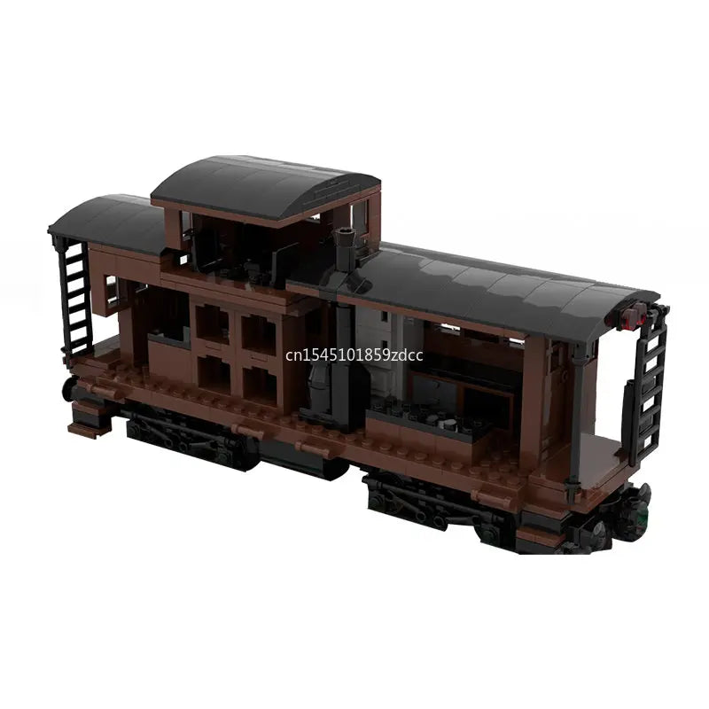 Moc High-Tech City Train Railways Building Blocks Set Retro Steam Train Carriage Bricks Constructor DIY Toys Birthday xmas Gifts