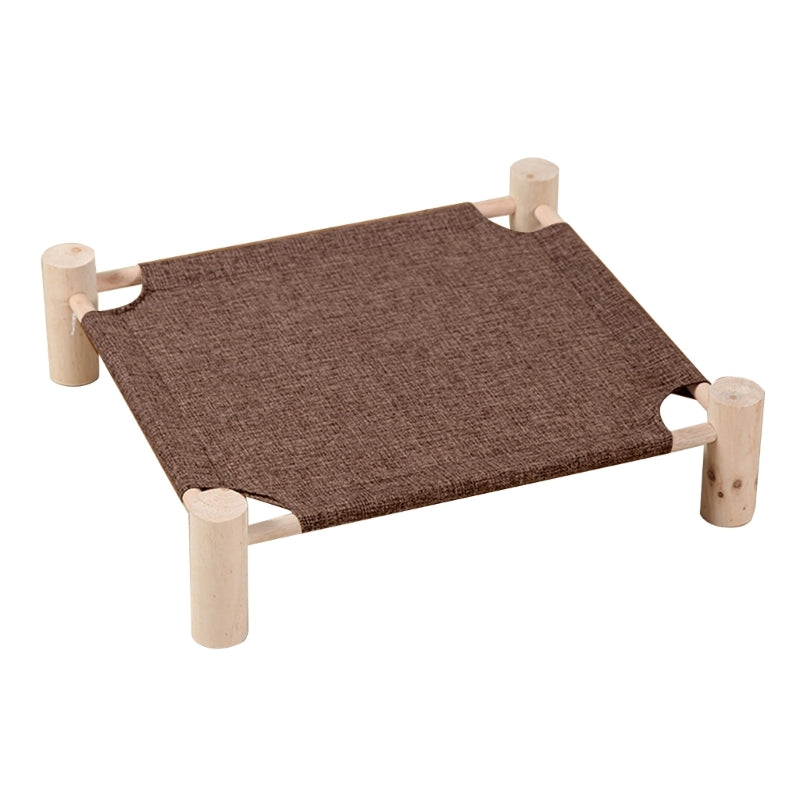 Elevated Cat Bed Replacement Mat Kitten House Wood Bed Cloth Summer Cooling Sleeping Bed Hammock Bed Breathable Cloth