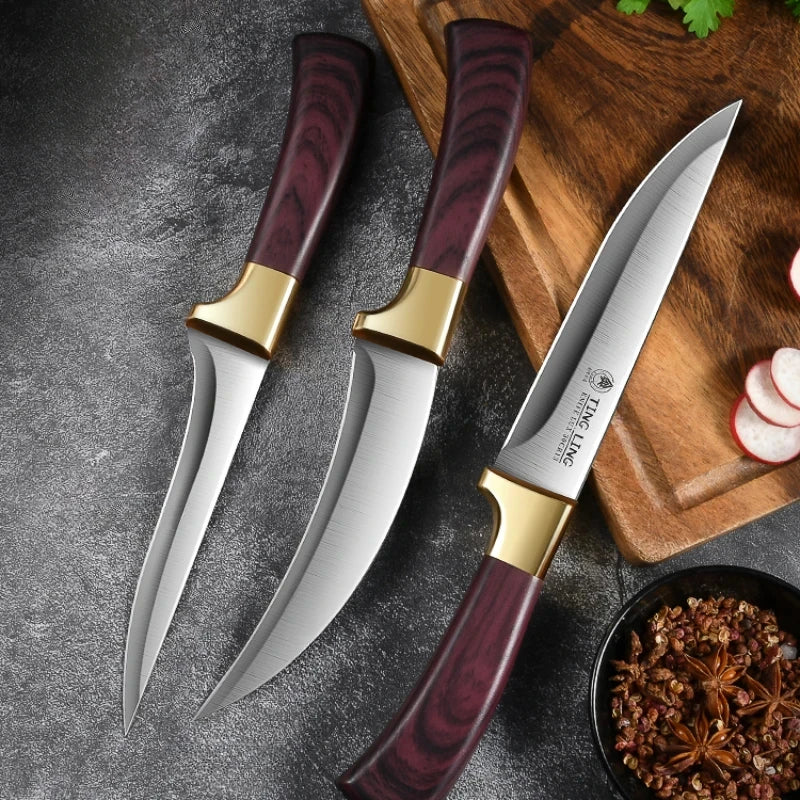 PLYS high hardness cutting knife, special knife for boning, kitchen fruit knife peeling knife