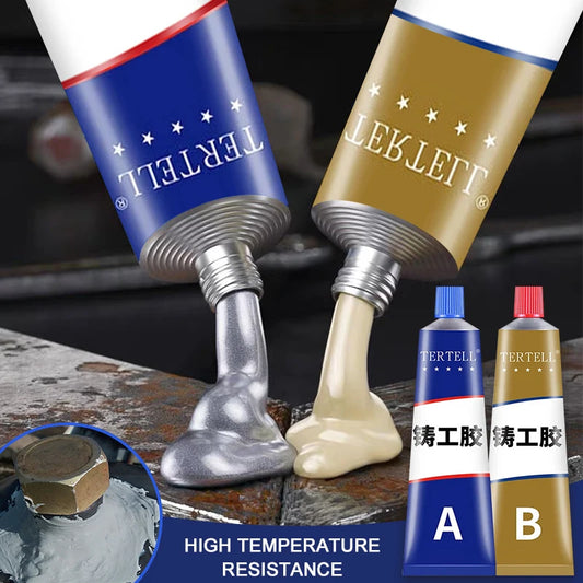 Strong Industrial Glue High Strength Magic AB Casting Glue Liquid Metal Repair Paste Cold Weld Metal Repair Bonding Sealant