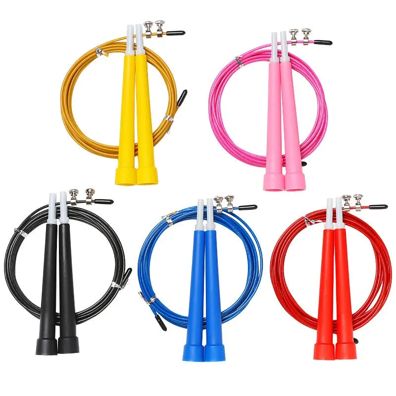 Speed Jumping Rope Steel Wire Durable Fast Jump Rope Cable Sport Children's Exercise Workout Equipments Home Gym