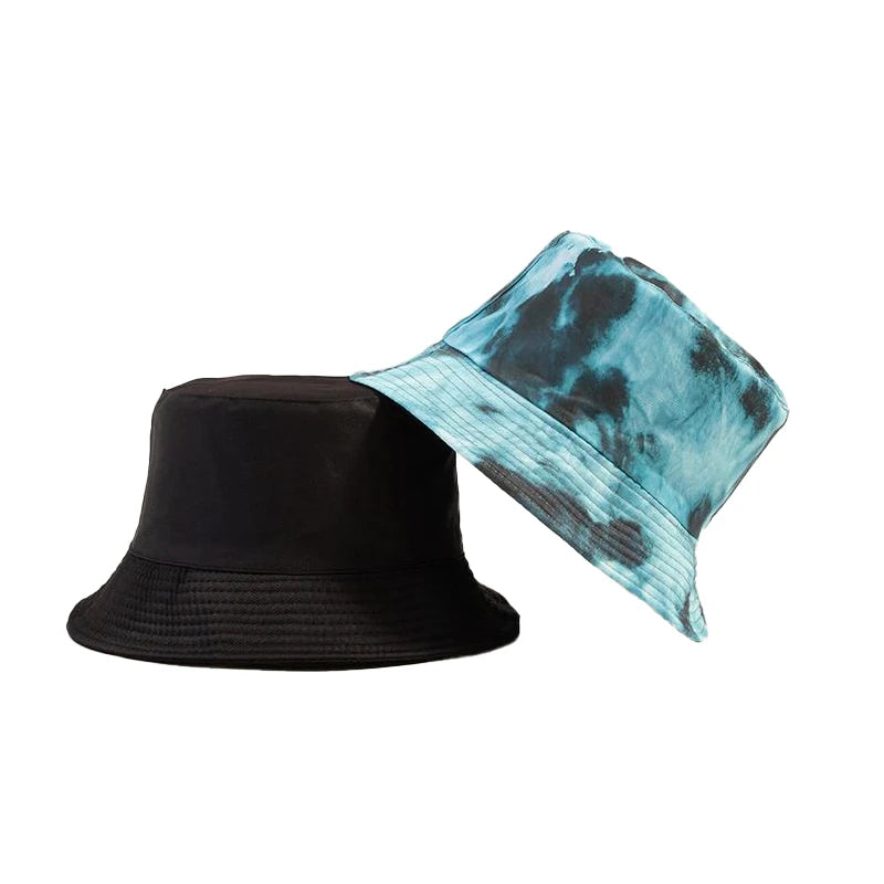 New Cotton Street Graffiti  Men's Bucket Hat Double-Sided Hip Hop   Outdoor Women Caps Beach Sun Protect Fishing Unisex Bonnet